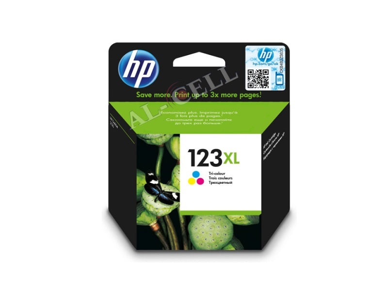 HP 123Xl Colour Cartridge F6V18Ae