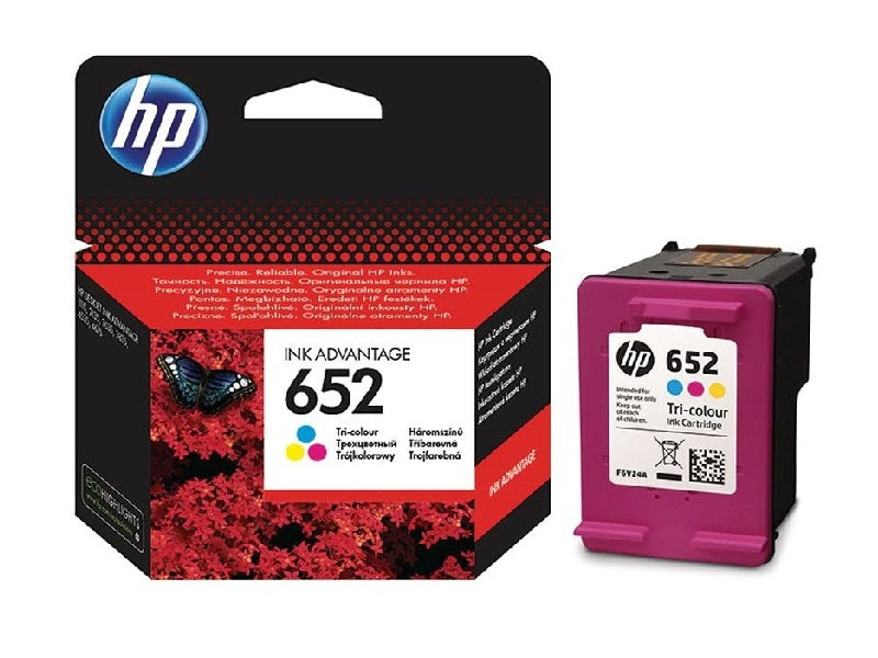 HP 652 Trio Colour Cartridge F6V24Ae