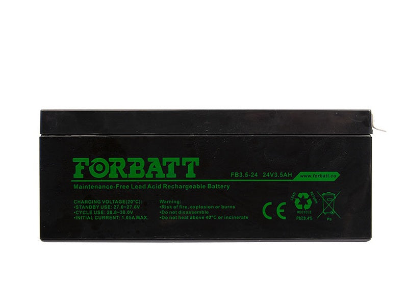 FORBATT 3.5A 24Volt Rechargeble Battery