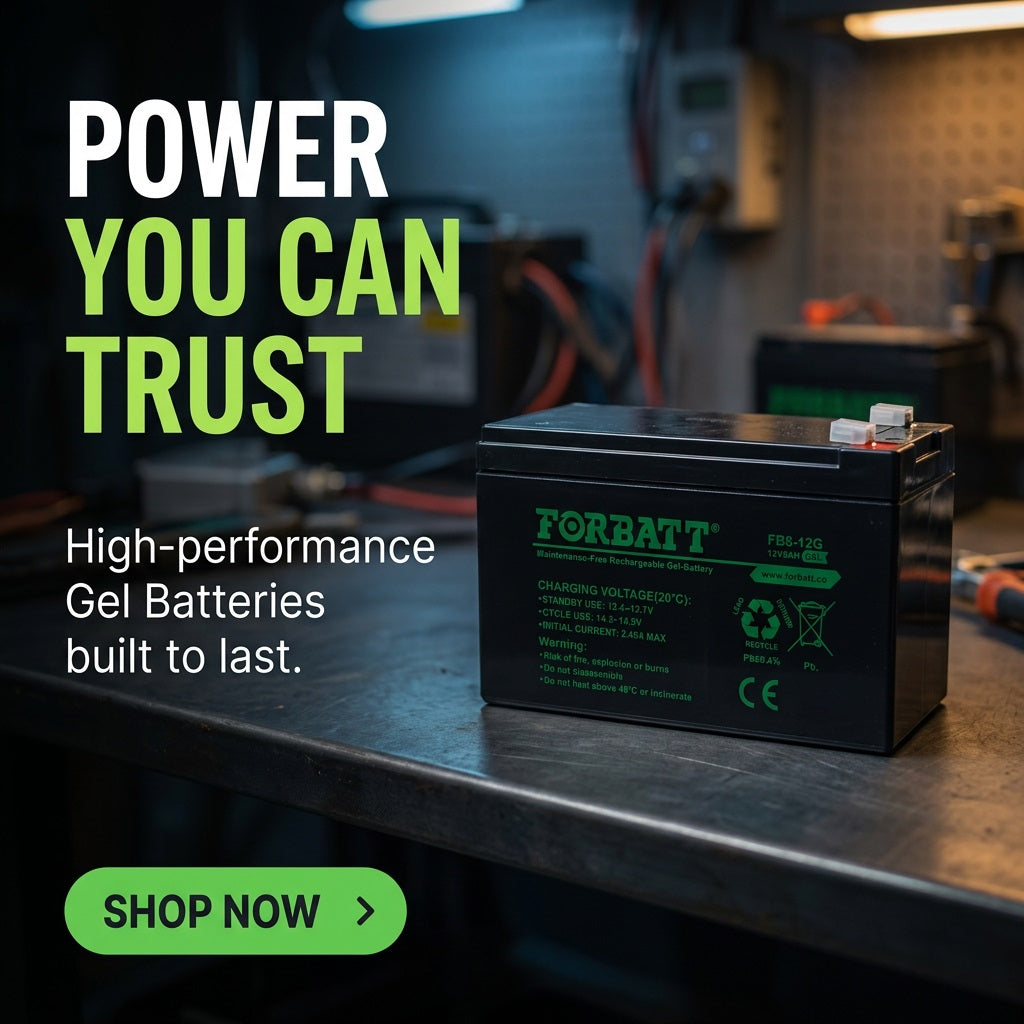 FORBATT 8Amp G 12V Rechargeble Bat – view 4
