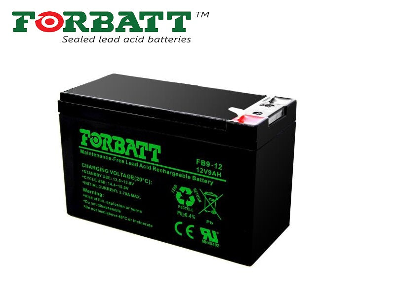 FORBATT 9Amp 12Volt Rechargeble Battery