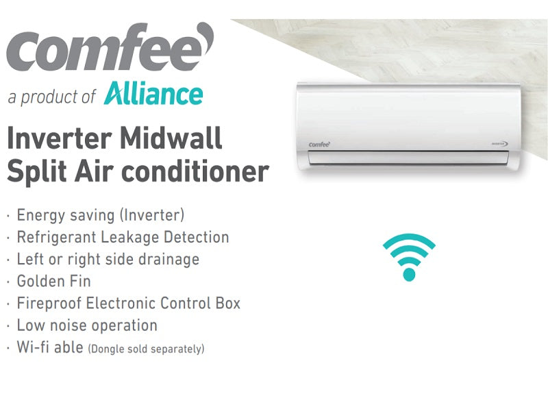 Alliance Comfee24000BTU Inverter Air Con