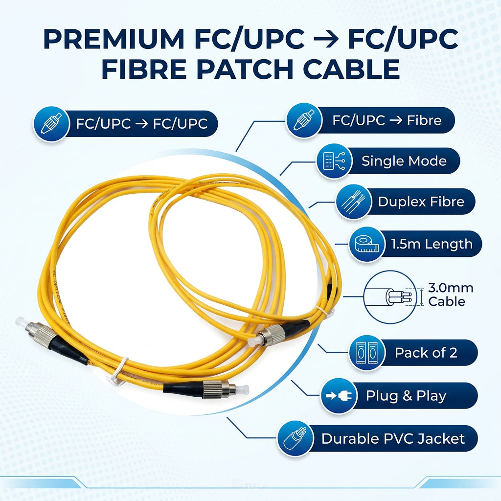 FIBRE Patch Cable 3.0 FC/FC 1.5M