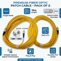 FIBRE Patch Cable 3.0 FC/FC 10M