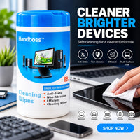 HANDBOSS Cleaning Wipes 68 Pcs