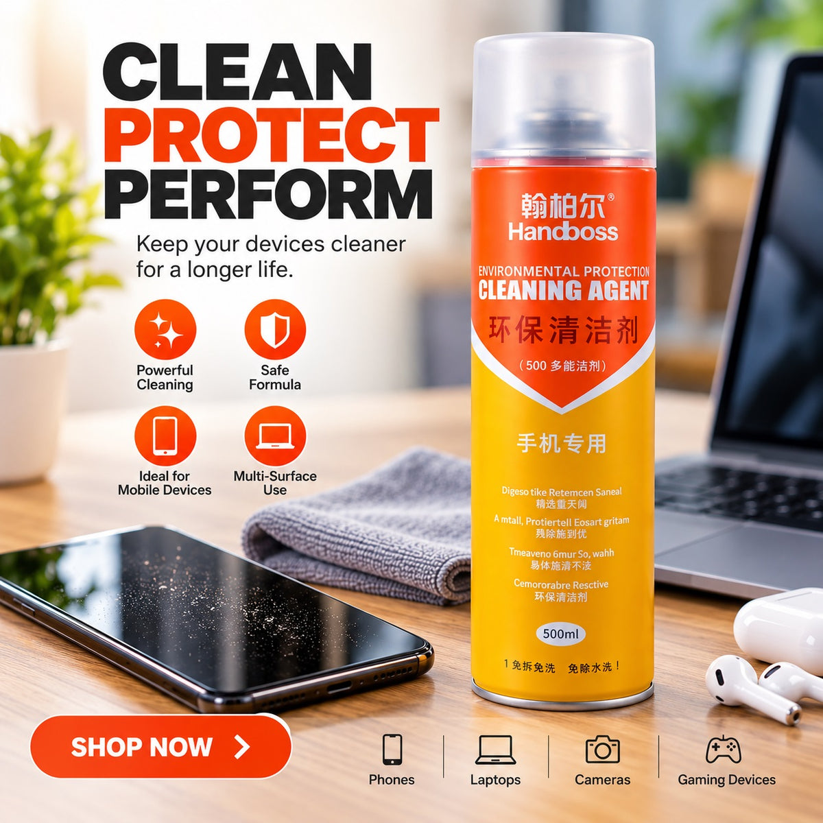 HANDBOSS Cleaning Agent 500ml