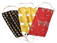 2 Ply Facemask Washable Mix Material