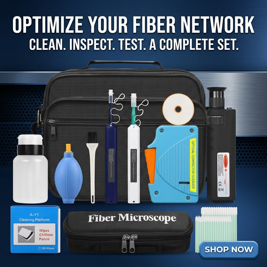 FO-CK-400X Professional Fiber Optic Clea