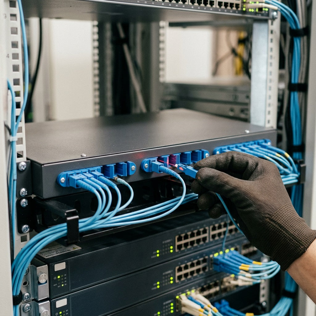 Fiber Optical Terminal Box 12 Port – view 2