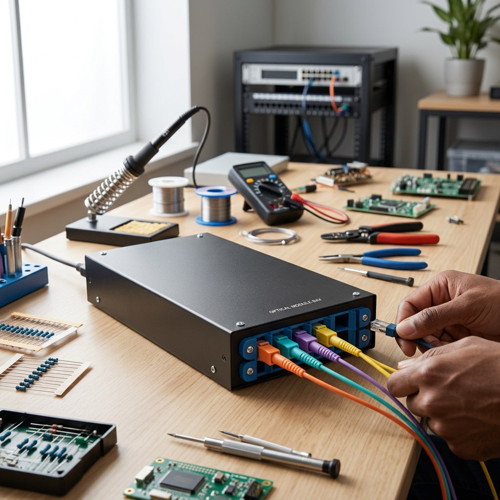 Fiber Optical Terminal Box 8 Port – view 3