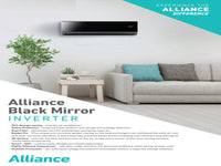 ALLIANCE 12000 Btu(Blk) Mirror Inverter