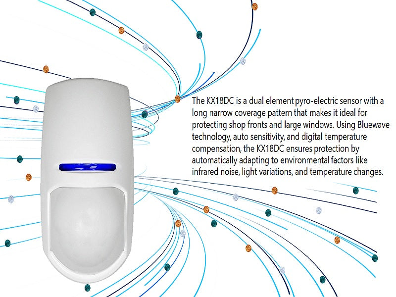 PYRONIX Digital 18M Curtain Pir Detector
