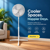 Midea FS40-21M 16" Stand Fan 40W 3 Speed – view 4