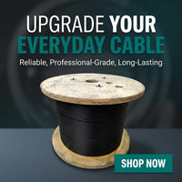 FTTH Outdoor Armoured Fibre Cable 12-Core Single-Mode 1000m - Shielded, PVC Outer Sheath (FTTH-OD12CSM-1000M) – view 4