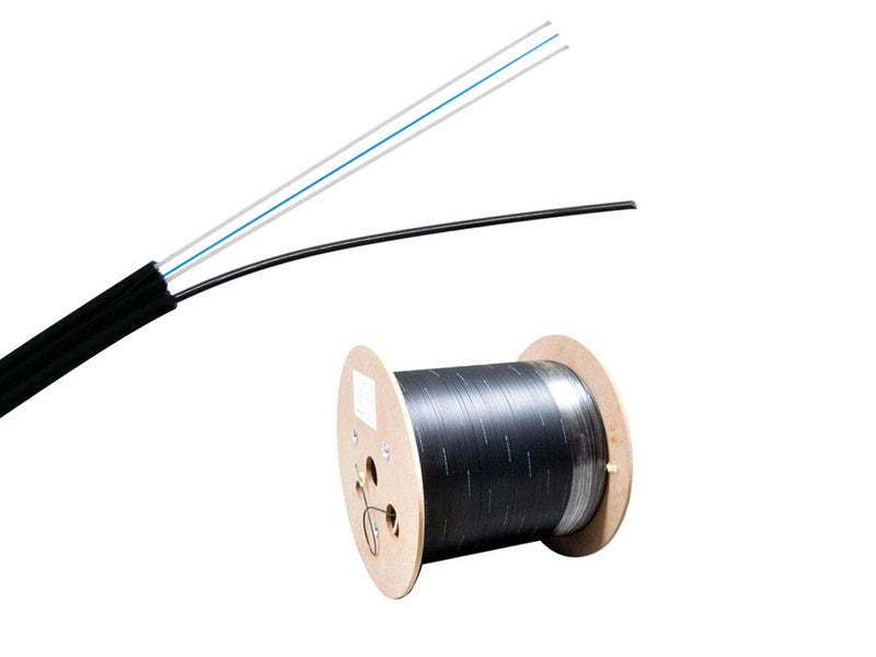 FTTH Outdoor 4 Core Drop Cable 1000 Mtr
