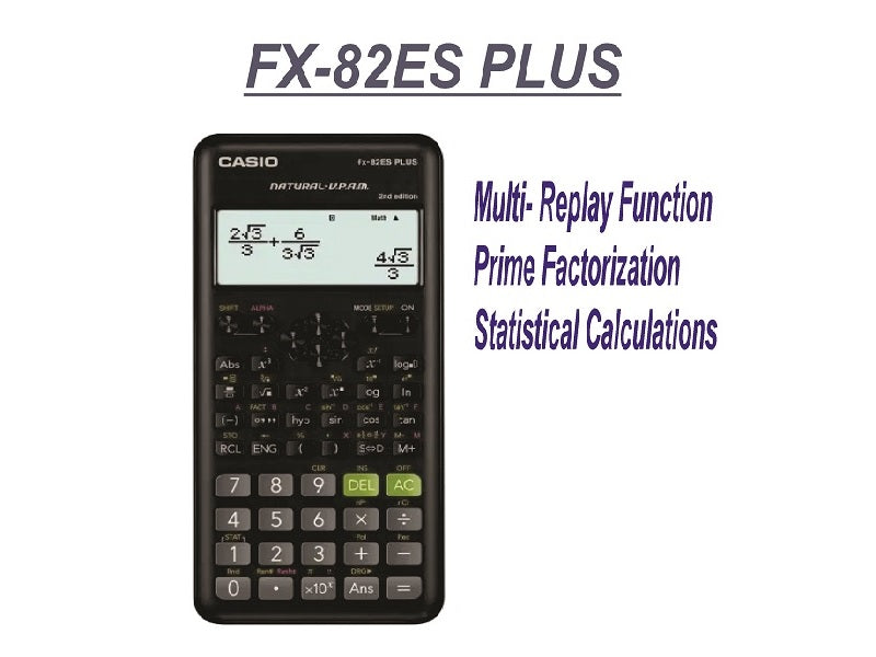 CASIO Fx-82Es Plus 2Nd Edition Natural