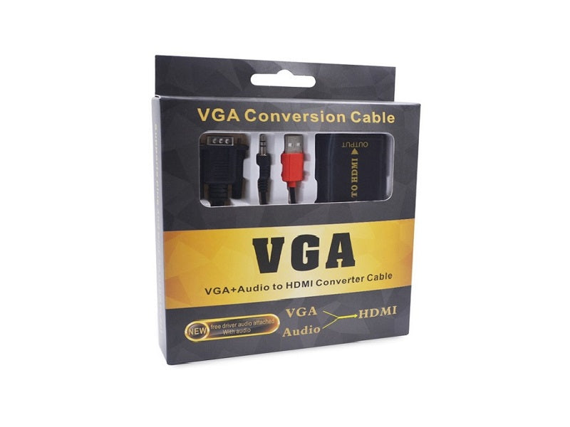 VGA+AUDIO To Hdmi Converter Cable