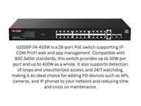 IP-COM 26GE+2SFP Cloud Managed 24 PoE