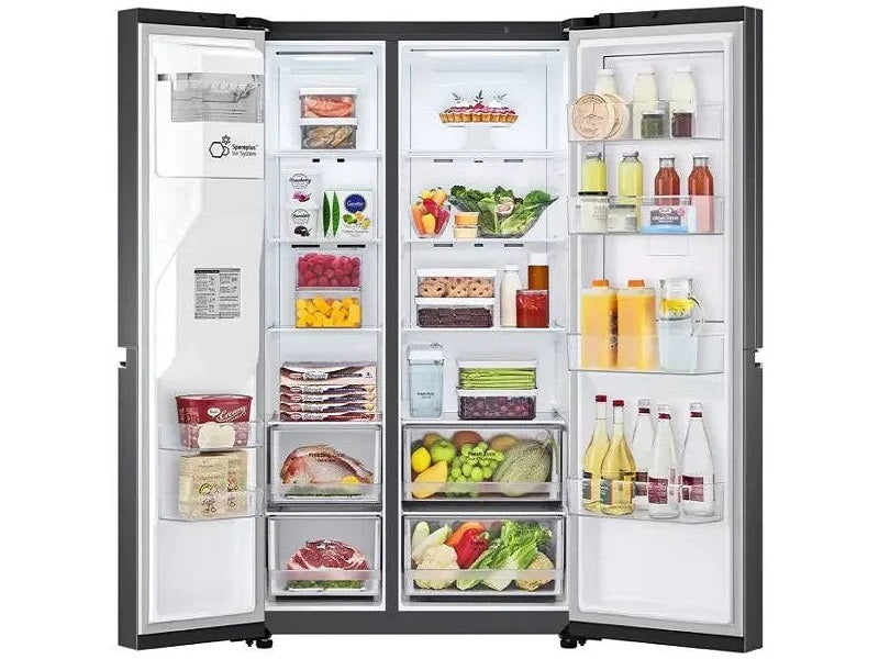 LG 611L Side By Side Door Fridge With