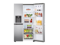 LG 617L Platinum Silver LG Fridge