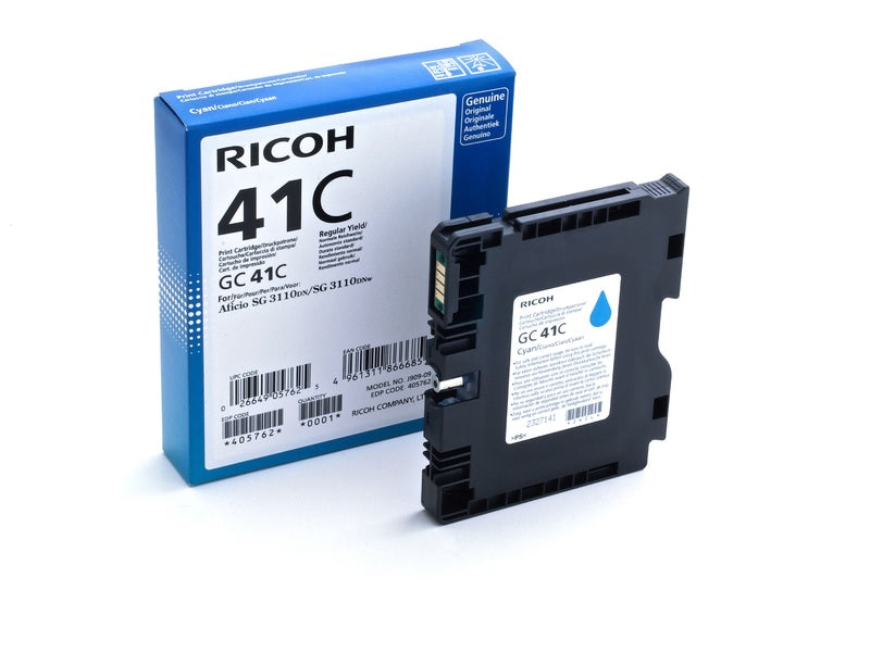 RICOH Cyan Sg3110 2200Pgs Cartridge