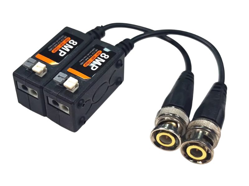 VIDEO Balun 600M Twisted Pair 8Mp