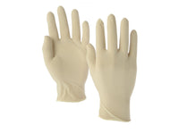 LATEX Gloves Powder Large