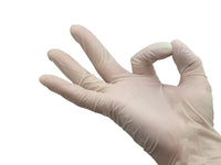 LATEX Gloves Powder Large
