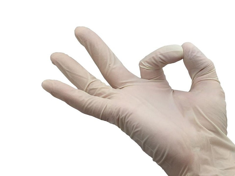 LATEX Gloves Powder Large