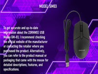 ZORNWEE Usb Mouse Gm-03