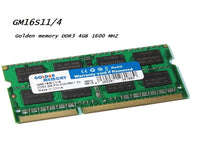 GOLDEN Memory Ddr3 4Gb 1600 Mhz Sodimm