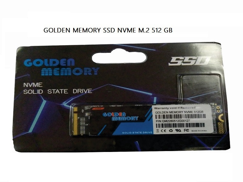 GOLDEN Memory Ssd Nvme M.2 512 Gb