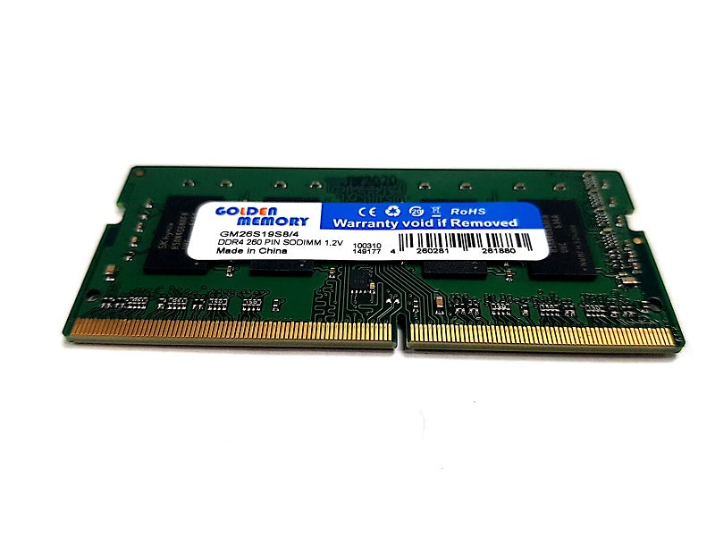 GOLDEN Memory Ddr4 4Gb 2666 Mhz Sodimm