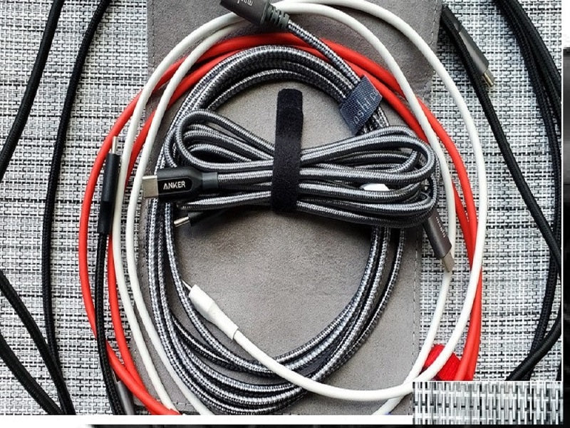 FLEXIBLE Colourful Velcro Cable Tie 7Col