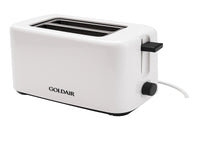 GOLDAIR 2 Slice Toaster White