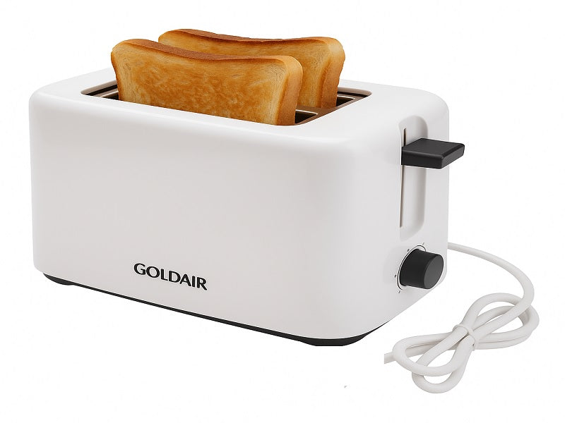 GOLDAIR 2 Slice Toaster White