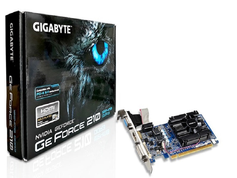 GIGABYTE Nvidia Gt210 1Gb Lp Ddr3 Graphi