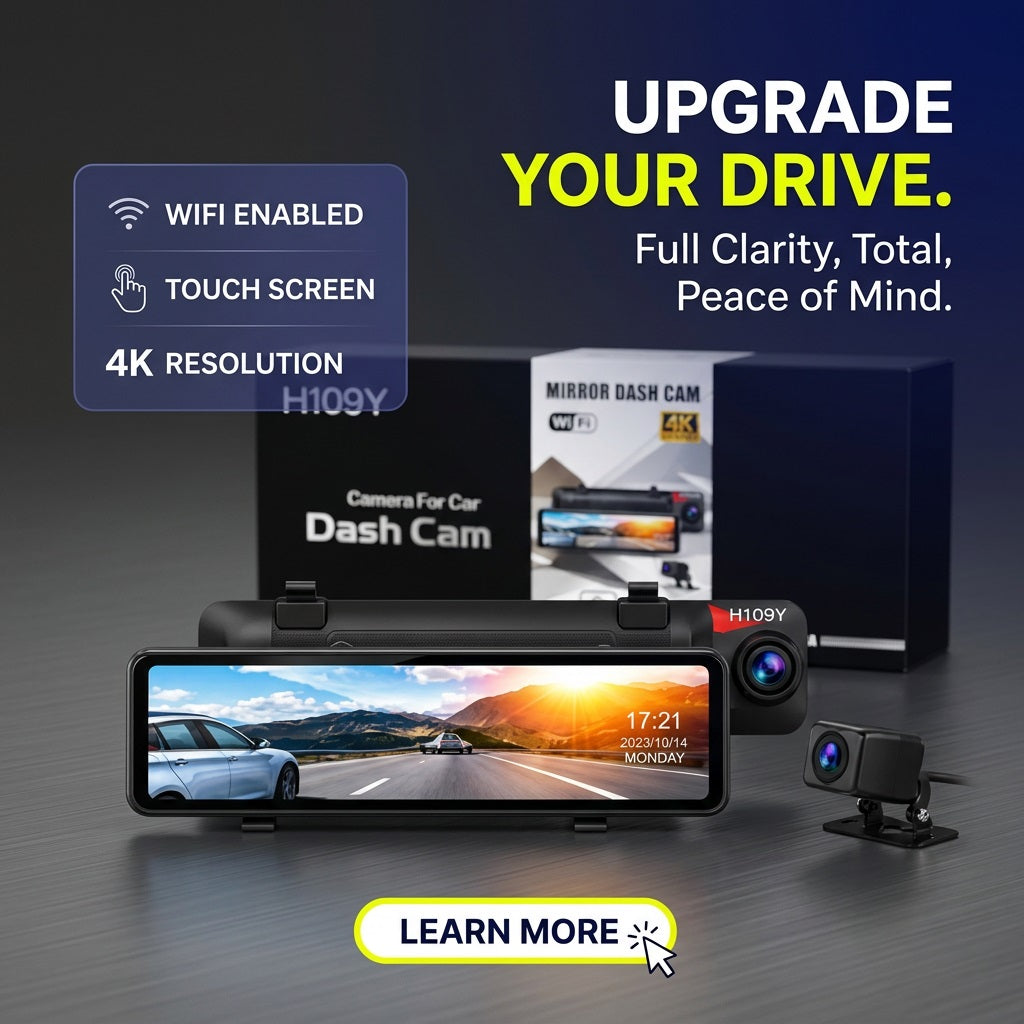 H109Y Full HD Dash Cam – Car DVR Driving