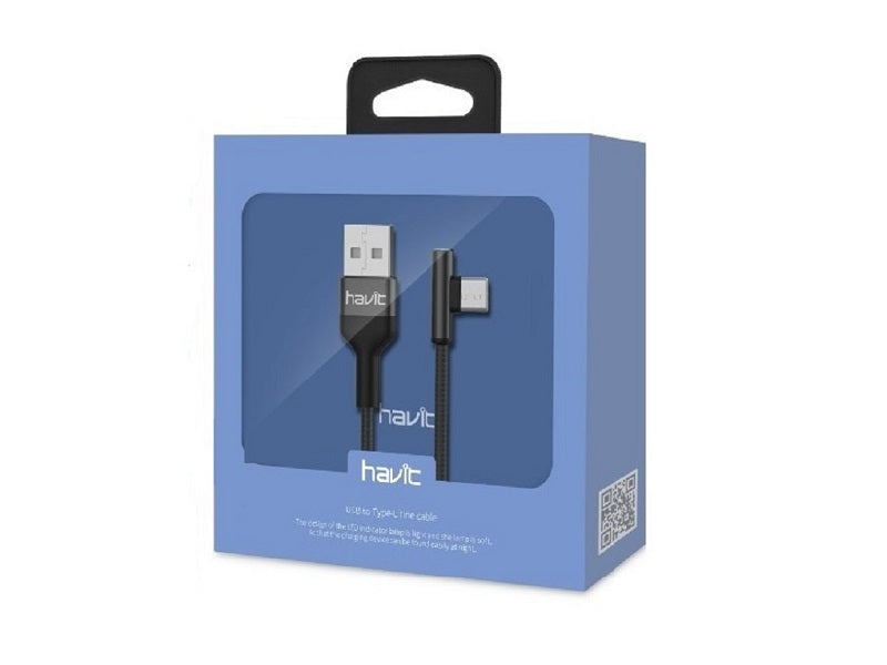 HAVIT Typec/2.1 Amp/1.2M/Alum Alloy