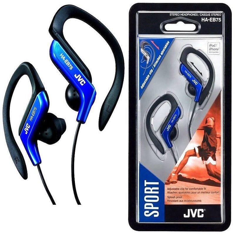 JVC Stereo Headphone Ha-Eb75-A Blue