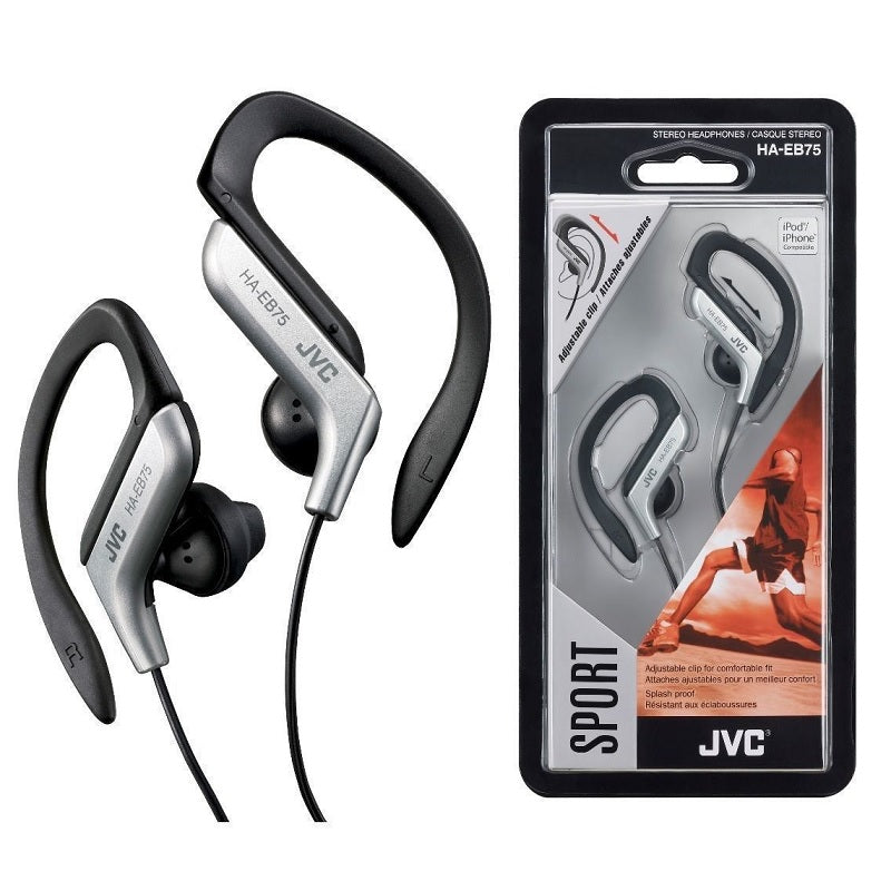 JVC Stereo Headphone Ha-Eb75 Silver