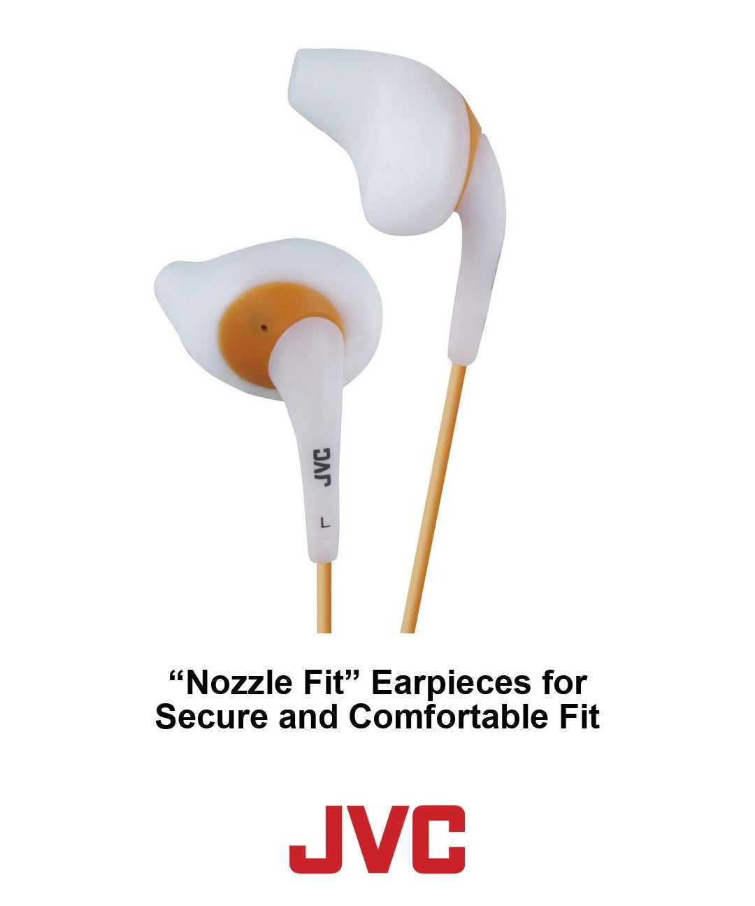 JVC Stereo Earphones Ha-En10-W