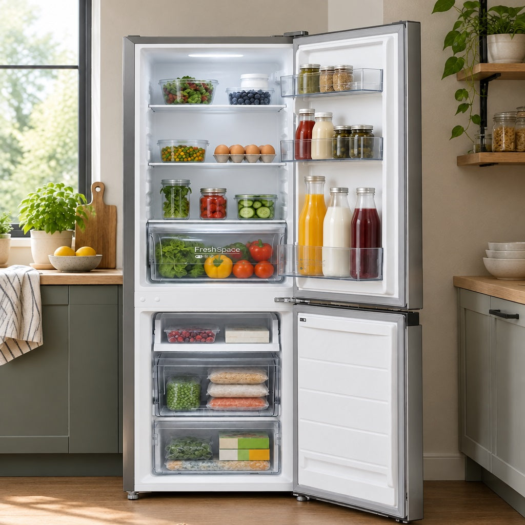 Midea 169L Bottom Mount Freezer – view 3
