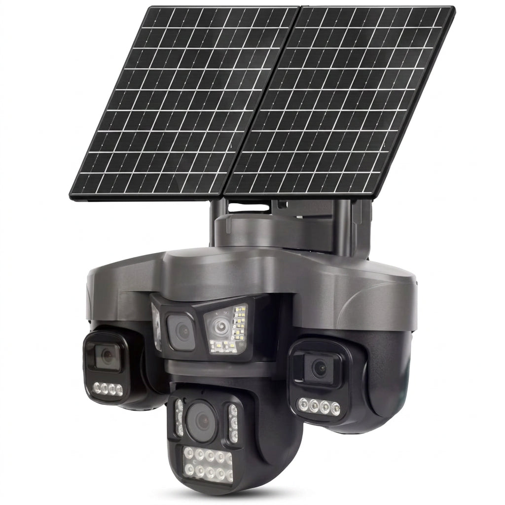 LBUISION AOV 4 Lens Solar 4g Ptz Camera