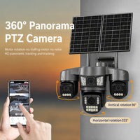 LBUISION AOV 4 Lens Solar 4g Ptz Camera