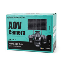 LBUISION AOV 4 Lens Solar 4g Ptz Camera