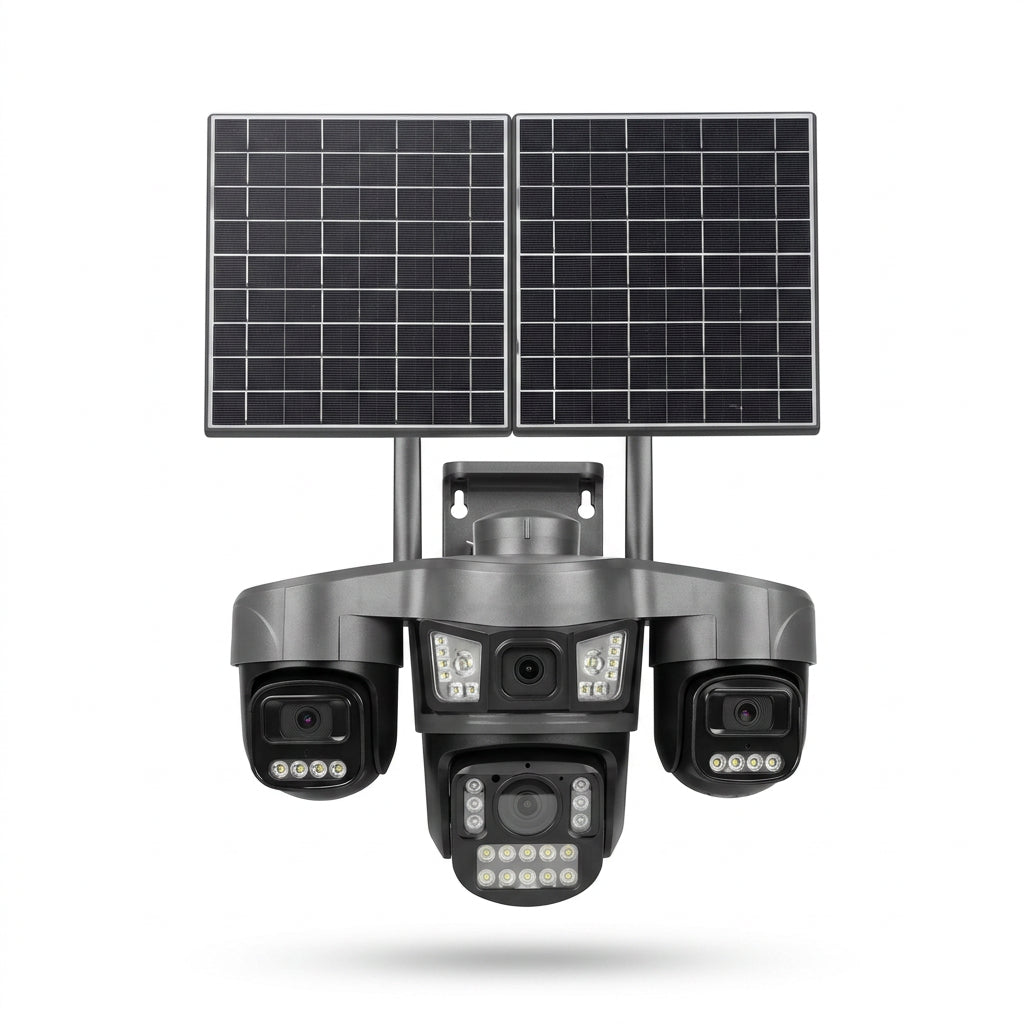 LBUISION AOV 4 Lens Solar 4g Ptz Camera