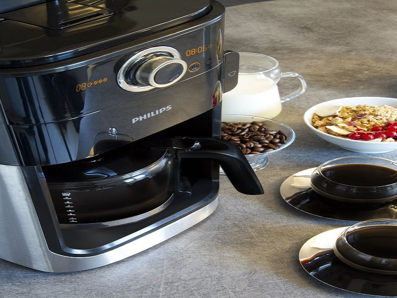 PHILIPS 1.2L Grind & Brew Coffee Maker
