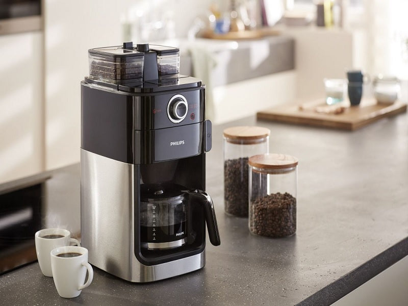 PHILIPS 1.2L Grind & Brew Coffee Maker