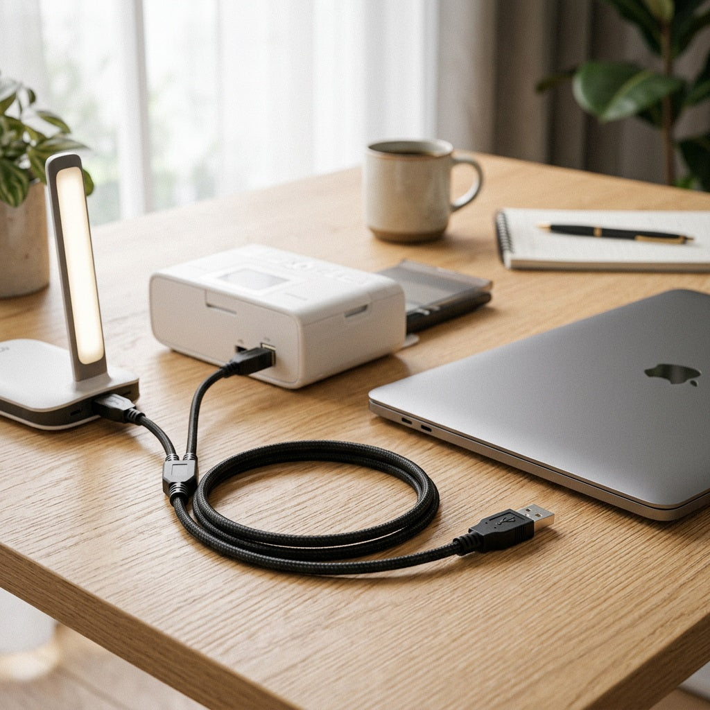 USB 2.0 to Dual USB Cable – Reliable – view 2